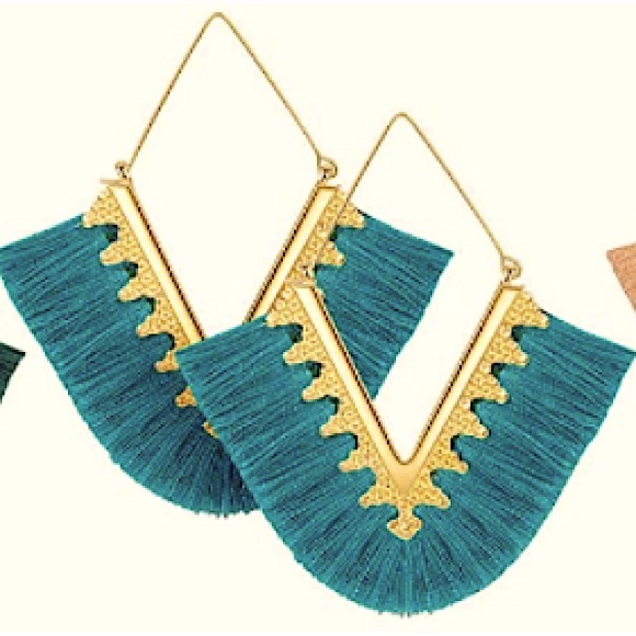 ✨3 for$30✨ NWT Bohemian Tassel Earrings ✨Hand Crafted ✨Artisan✨ - Picture 1 of 6